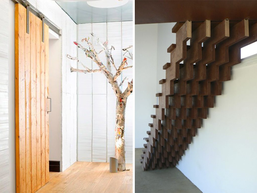 Ideas para usar tablones de madera en el diseño de interiores - ivory  arquitectura