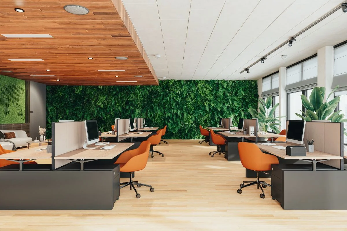 Jardines interiores en oficinas: bienestar y biofilia en el espacio de trabajo