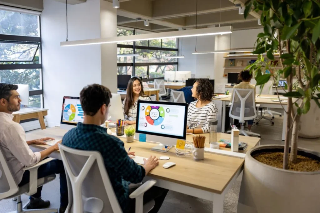 Hot desking
